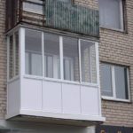 балкон из ПВХ профиля
